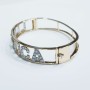 Bracelet en or jaune 18 carats avec diamants total 2.0 ct (LUDOVICA)