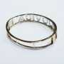 Bracelet en or jaune 18 carats avec diamants total 2.0 ct (LUDOVICA)