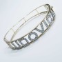 Bracelet en or jaune 18 carats avec diamants total 2.0 ct (LUDOVICA)