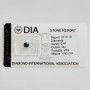 Diamant BLEU certifié 0,47 VS1 DIA sous Blister-REP2111118