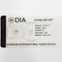 0.35 E VS1 DIA certified diamond in Blister-REP2111117