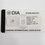 0.25 E VS1 DIA certified diamond in Blister-REP2111115