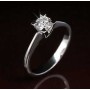 Solitaire ring carat 0.20 0.30 0.40-model (ANGELICA)