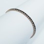 Bracelet TENNIS en or rose 18 ct et Diamants noirs 5,0 ct