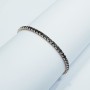Bracelet TENNIS en or rose 18 ct et Diamants noirs 5,0 ct
