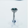 18kt gold ring with natural diamonds-model (Pluto)