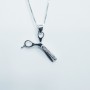 CHINE PENDENTIF EN CISEAUX EN OR BLANC PLAQUÉ RHODIUM FABRICANTS