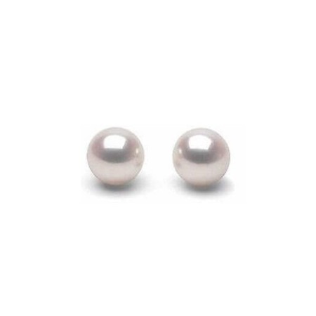 AKOYA pearls 5.0 mm 4.50 carat AAAA+ EXTRA quality PLATINUM for earrings