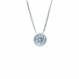 DIAMANTE PUNTO LUCE in ORO 18 kt G VVS da 0.10 a 0.40 ct - Modello MARTE (Caratura Selezionabile)