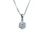 Diamond Light point in 18 kt Gold and VVS from 0.10 to 0.40 ct - special model (carat selectable)