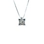 DIAMANTE PUNTO LUCE in ORO 18 kt E VVS da 0.10 a 0.40 ct - Modello QUADRIX (Caratura Selezionabile)