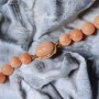 COLLIER CORAIL ROSE avec SUSTA EN OR 18 carats et CORAIL de 50 cm-Modèle (Peau d'ange)