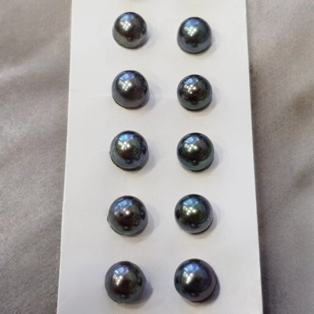 PAIRE DE PERLES DE TAHITI 8.00-8.50 mm AAA