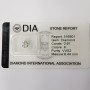 DIAMÈTRE certifié Diamant VVS2 0,97 K sous Blister-REP516801