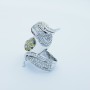 Anello in oro 18kt con Diamanti Certificati - Modello (Pappagallo)