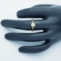 18kt gold ring with total 0.11 ct diamonds-model (Constellation)