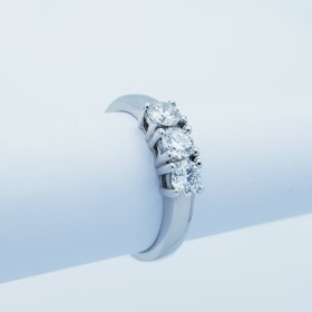 Trilogy carat ring 0.30 0.45 0.60 0.90 - pattern (DIAMOND)