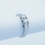 Bague carat Trilogie 0.30 0.45 0.60 0.90 - motif (DIAMANT)