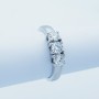 ANELLO TRILOGY Carati 0.30 0.45 0.60 0.90 - Modello (DIAMOND)