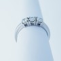 Bague carat Trilogie 0.30 0.45 0.60 0.90 - motif (DIAMANT)