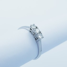 Trilogy carat ring 0.30 0.45 0.60 0.90 - model (GALAXY)