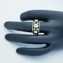 Anello in Oro 18kt con Diamanti Certificati - Modello (Brava)