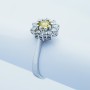 Bague en Or avec Diamants Certifiés 2.00 ct Total - (Margherita)