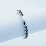 Anello Veretta in oro 18kt con Diamanti Neri Certificati - Modello (Black)