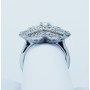 Anello in Oro 18kt con Diamanti Certificati - Modello (FLOR)