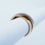 Anello in Oro 18kt con Diamanti 0.55 ct Totali - Modello (Fasce)