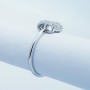 Anello in Oro 18kt con Diamanti Certificati - Modello (Cuscino)