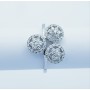 Anello oro Bianco 18kt 0.53ct Totale G VS1 - Modello (KASSANDRA)