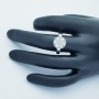 bague en Or 18 carats avec Diamants Certifiés-Modèle (Ufo)