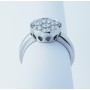 Anello in Oro 18kt con Diamanti Certificati - Modello (Ufo)