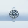 Anello in Oro 18kt con Diamanti Certificati - Modello (Ufo)