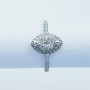 18kt Gold Ring with Certified Diamonds-Model (Alessia)
