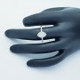 18kt Gold Ring with Certified Diamonds-Model (Alessia)