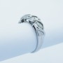 Anello Veretta in Oro 18kt con Diamanti Certificati - Modello (Baita)