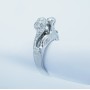 Anello in Oro 18kt con Diamanti Certificati - Modello (Priscilla)