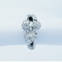 Anello in Oro 18kt con Diamanti Certificati - Modello (Priscilla)