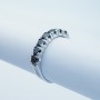 Veretta Ring in 18kt Gold with Certified Diamonds-Model (Verblack)