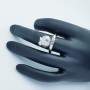Anello Campanella in Oro Bianco 18kt