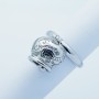 Anello Campanella in Oro Bianco 18kt