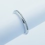 Anello Veretta in Oro 18kt con Diamanti Certificati - Modello (INCONTRO)