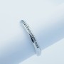 Bague Veretta en Or 18 carats avec Diamants Certifiés-Modèle (ALLUMETTE)