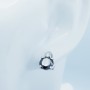 Orecchini con Diamanti in Oro Bianco 18 kt - Modello (Tartaruga)