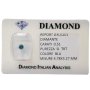 DIAMANT FANC BLEU BLEU 0,51 ct SI-LOT 0,50