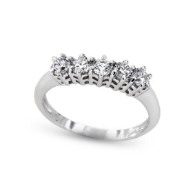 BAGUE VERETTA FAITH avec DIAMANTS de Pureté Totale 1,00 Carats VVS Couleur F