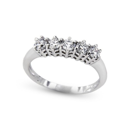 RING VERETTA FAITH with DIAMONDS from Total Carats 1.00 Purity VVS Color F