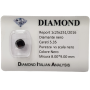 DIAMANTE NERO 5.35 CARATI QUALITA' SUPERIORE BRILLANTISSIMO